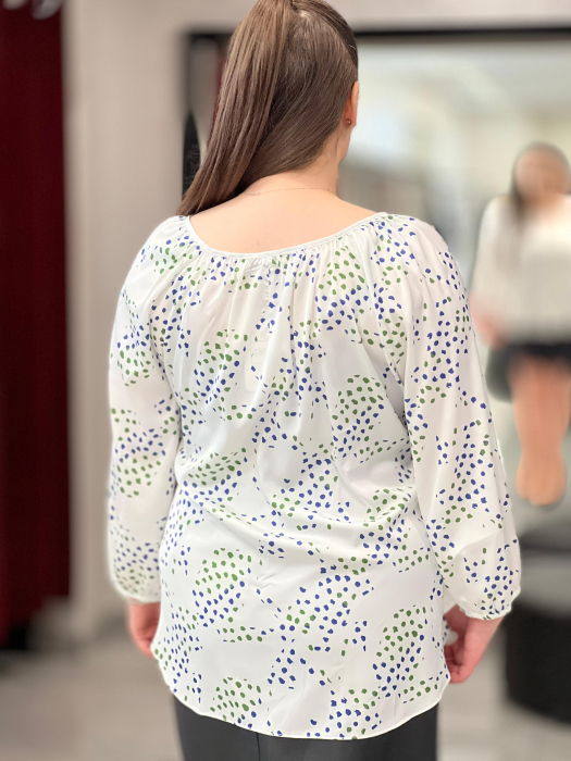 Bluza dama cu snur si punctulete [7]