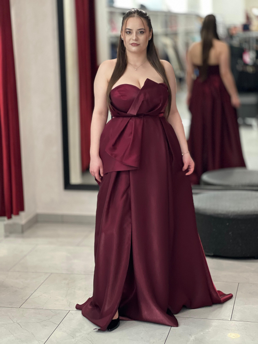 Rochie evazată cu corset 6385 [1]