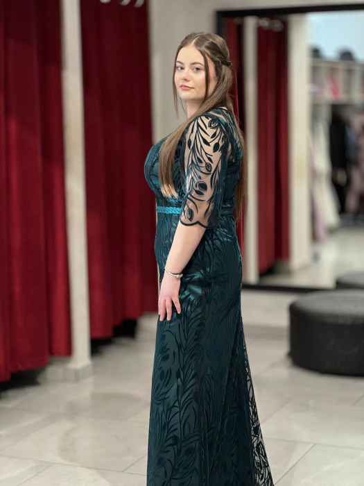 Rochie verde mod.469 [3]