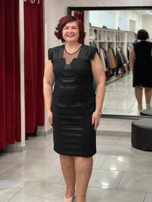 Rochie neagra 8676 [1]