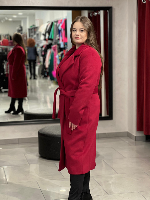 Palton damă roșu Patrizia [3]