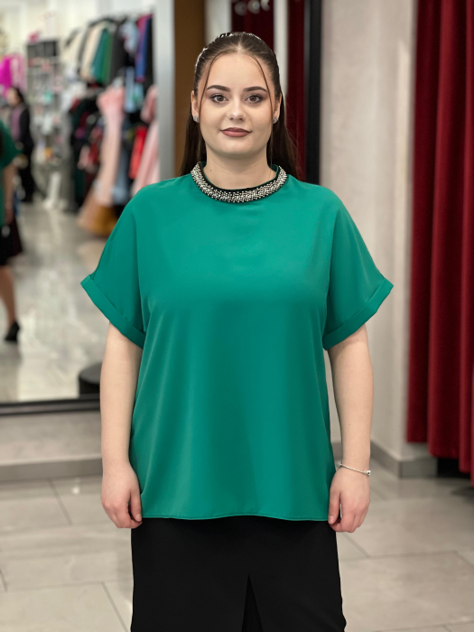 Tricou dama cu decor margele [2]