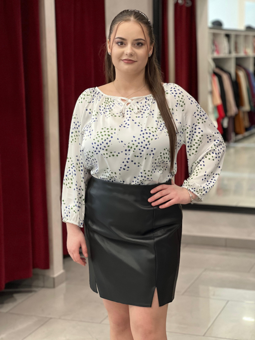 Bluza dama cu snur si punctulete [5]