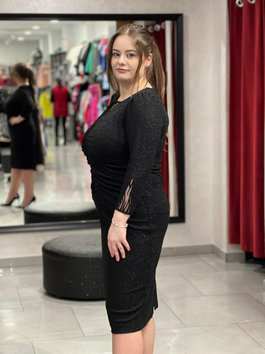 Rochie neagra model linii 961 [2]