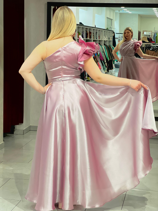 Rochie midi rose 6070 [5]