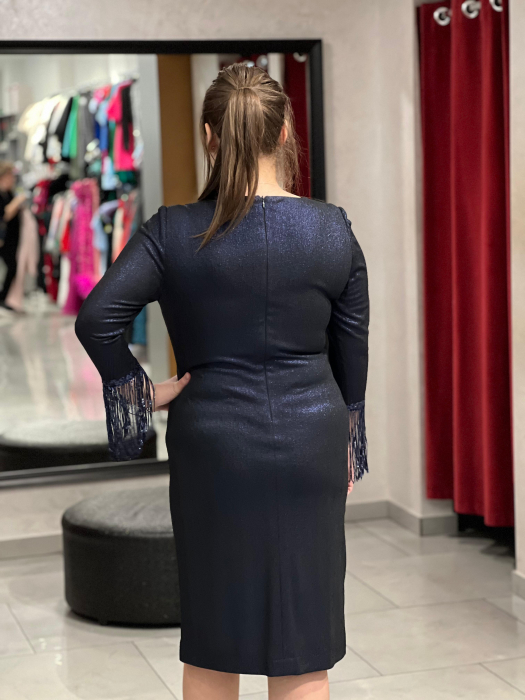 Rochie bleumarin sidef 962 [4]