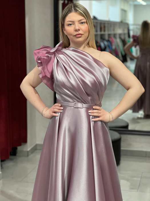Rochie midi rose 6070 [2]