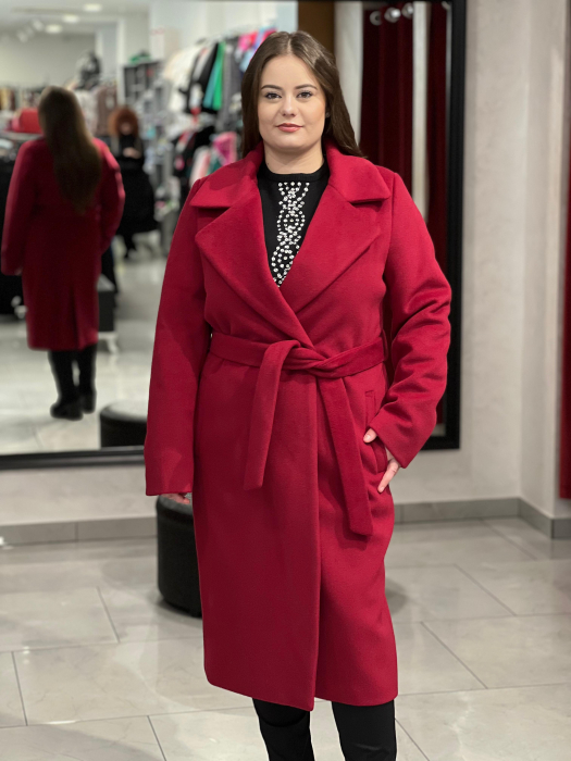 Palton damă roșu Patrizia [6]