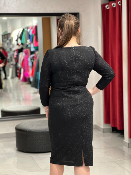 Rochie neagra model linii 961 [3]