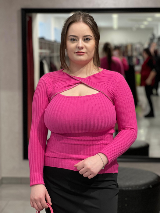 Bluza dama fucsia [2]