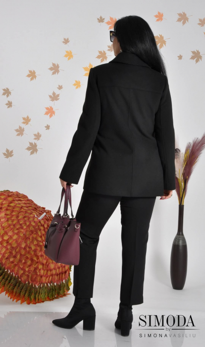 Scurtă damă 4088 negru [7]