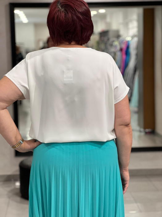 Bluza alba cu model papadie 14700 [3]