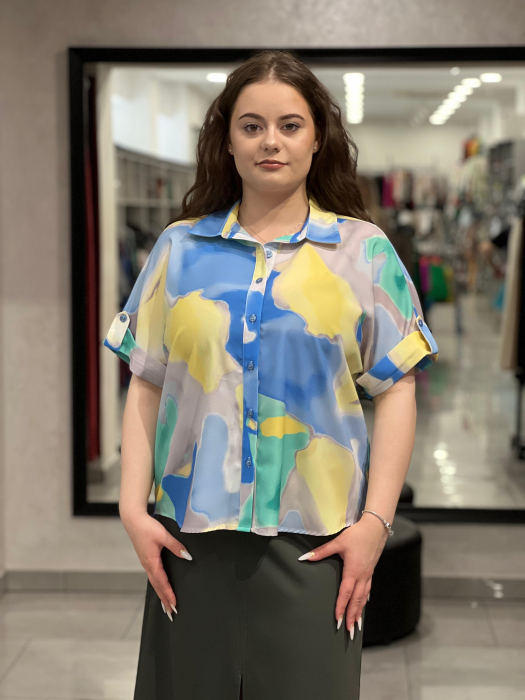 Bluza model albastru 1285 [4]
