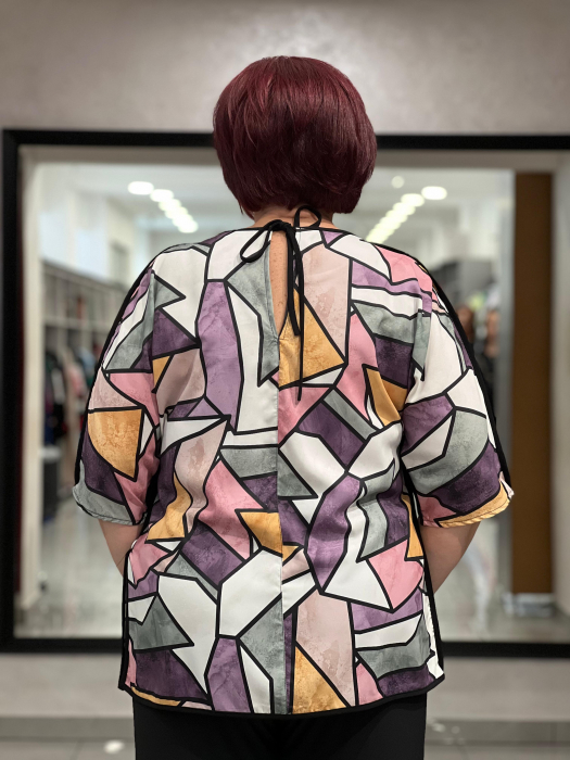 Bluza mozaic roz 3885 [3]