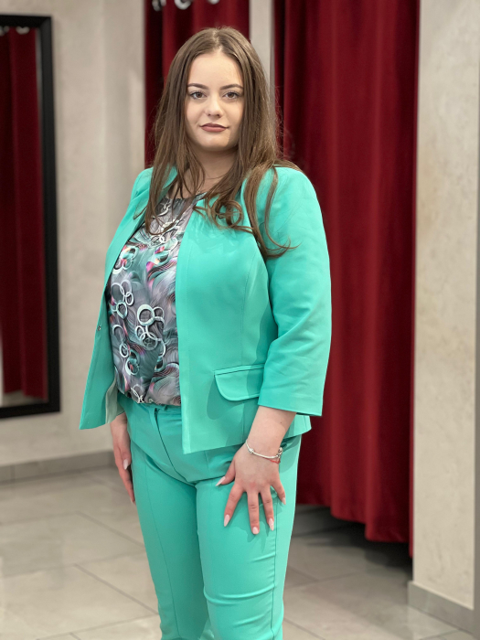 Sacou office turquoise [1]
