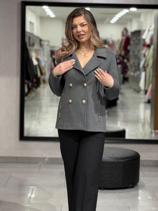 Jacheta gri Paris 2480 [4]