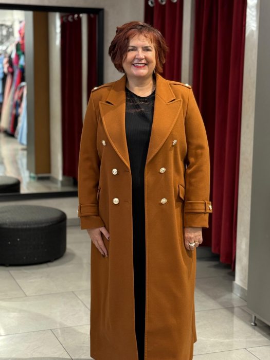 Palton damă cognac 855 [2]