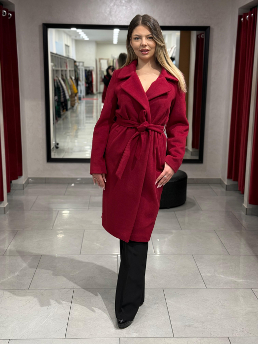 Palton damă roșu Patrizia [2]