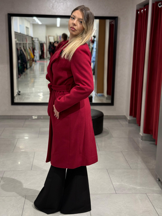 Palton damă roșu Patrizia [4]