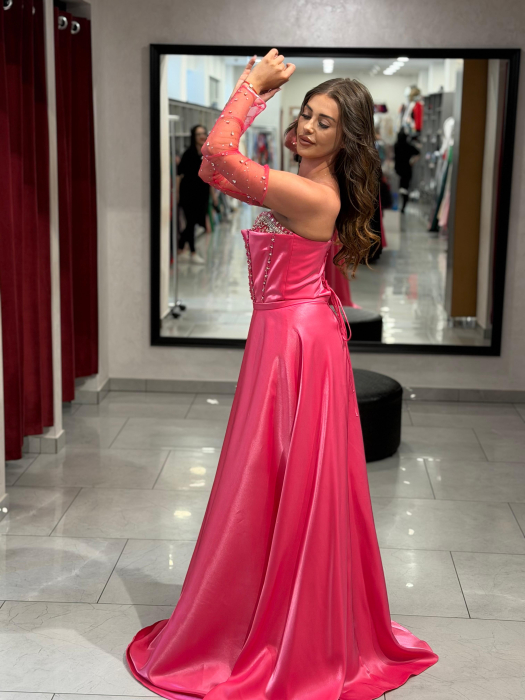 Rochie 3153 roz barbie [4]