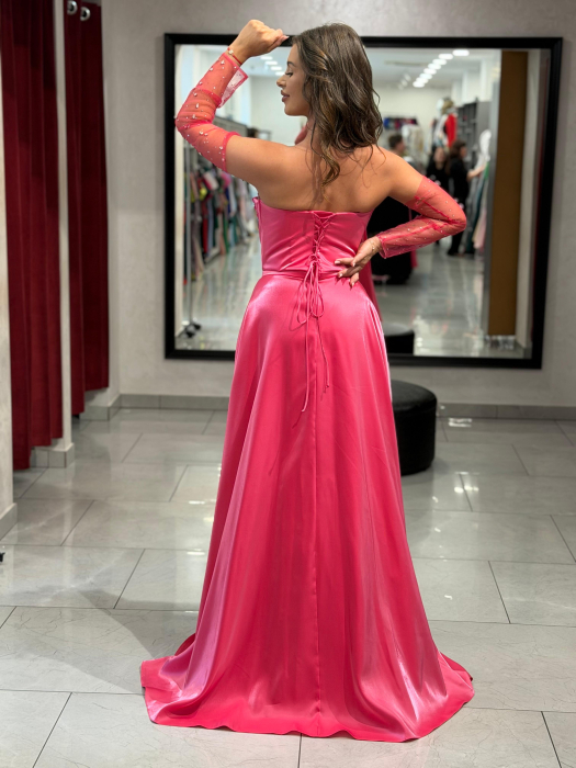 Rochie 3153 roz barbie [5]