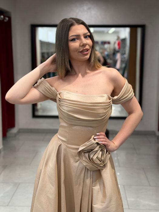 Rochie crem 4622 [5]