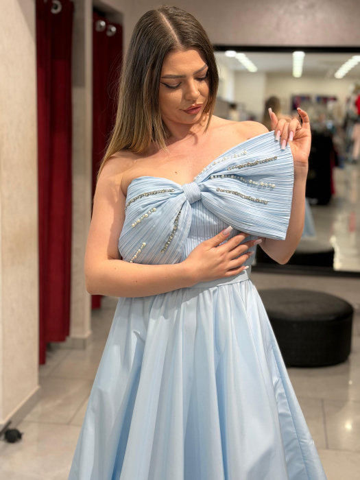 Rochie baby blue Raisa [2]