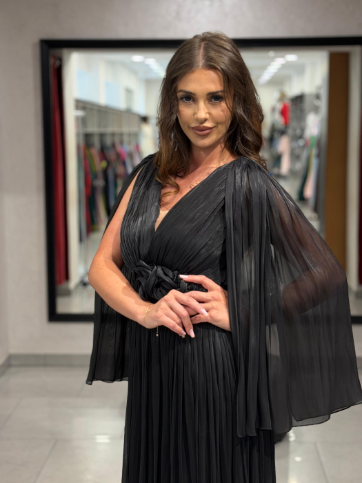 Rochie lunga neagra 4630 [2]