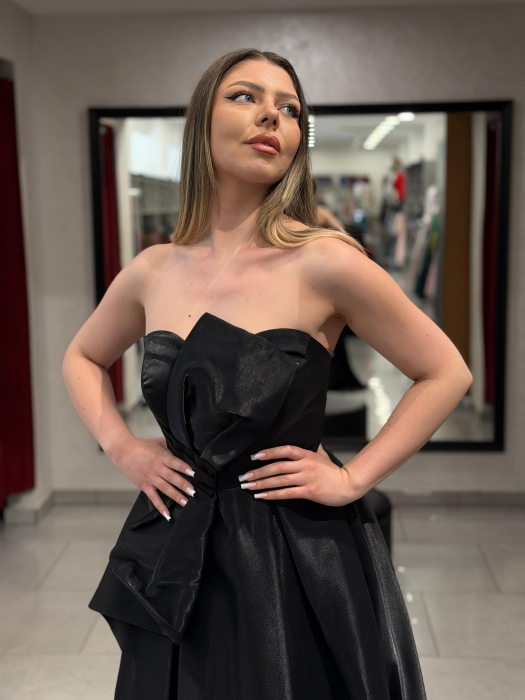 Rochie evazată cu corset 6385 [7]
