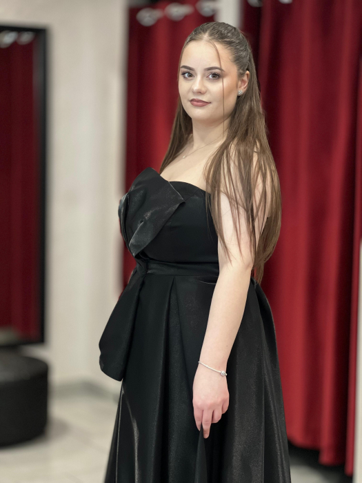 Rochie evazată cu corset 6385 [3]