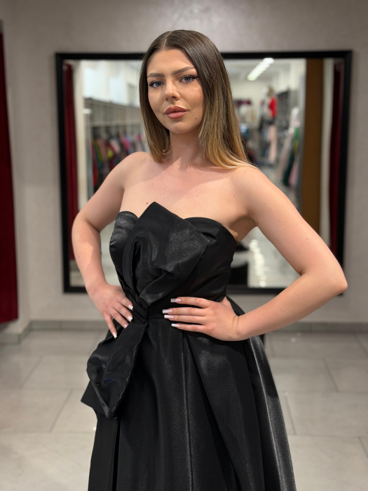Rochie evazată cu corset 6385 [8]