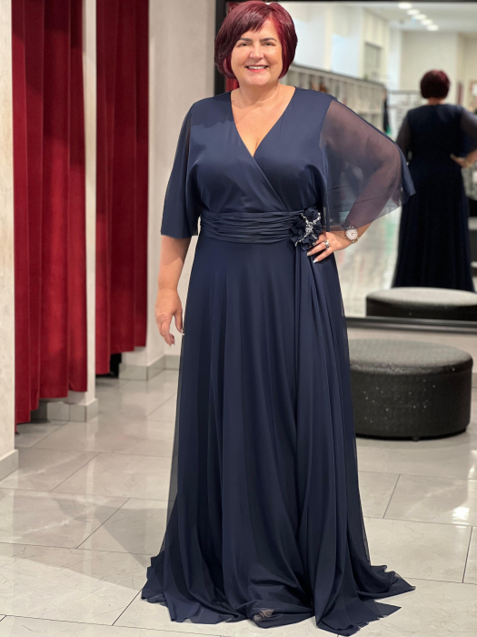 Rochie evazată din voal 2864 [1]
