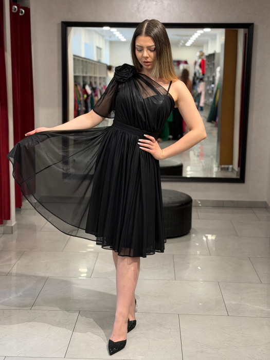 Rochie neagră 4506 [4]