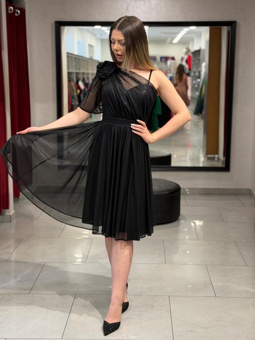Rochie neagră 4506 [6]