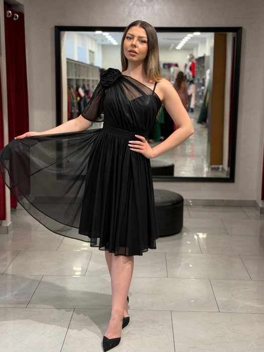 Rochie neagră 4506 [5]