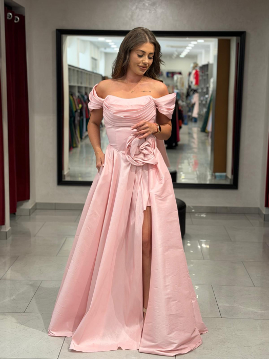 Rochie roz pudra 4622 [6]