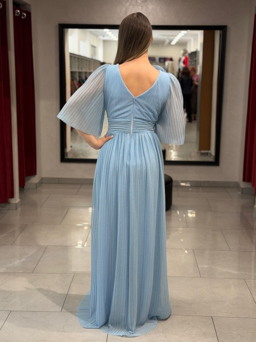 Rochie lunga bleo sidefat 4504 [6]