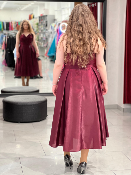 Rochie midi evazata 6376 [5]