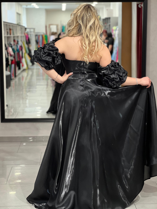 Rochie lunga neagra 3136 [6]