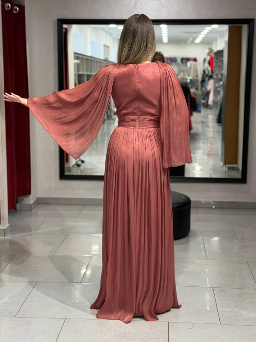 Rochie lunga rose 4630 [4]