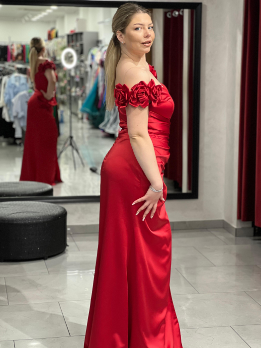 Rochie lunga mulata rosie 2479 [5]