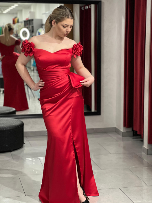 Rochie lunga mulata rosie 2479 [2]