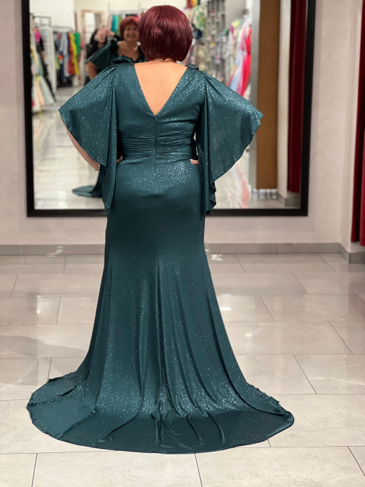 Rochie lunga verde sidef 25165/2 [3]