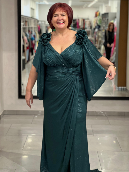 Rochie lunga verde sidef 25165/2 [1]