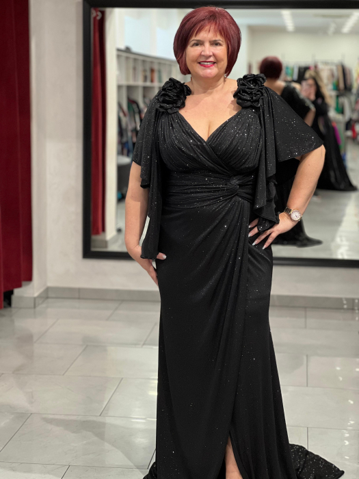 Rochie lunga neagra sidef 25165/2 [1]