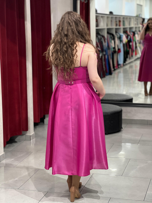 Rochie midi evazata 6376 [3]
