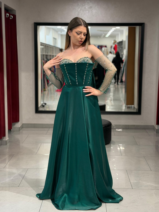 Rochie 3153 verde smarald [3]