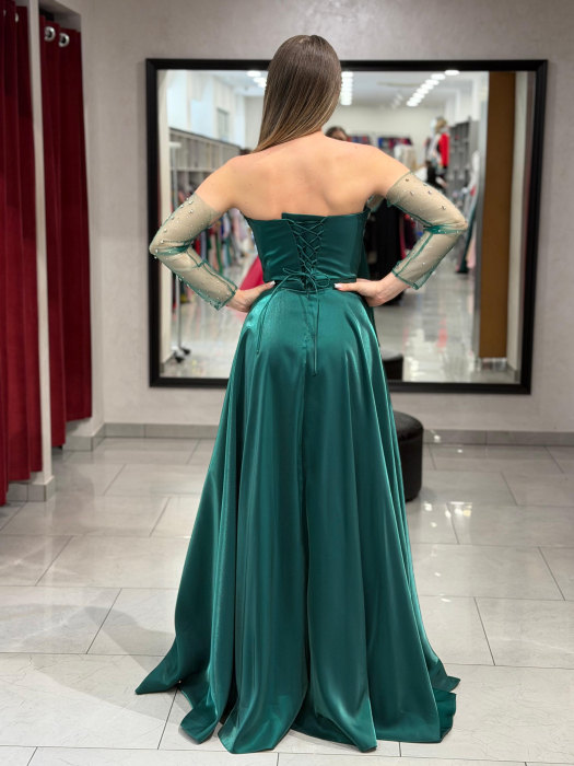 Rochie 3153 verde smarald [5]