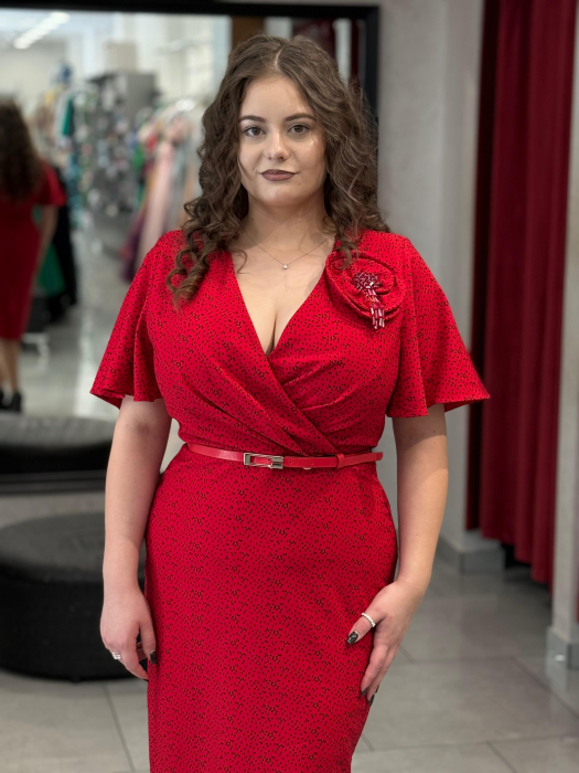 Rochie rosie 2382 [2]