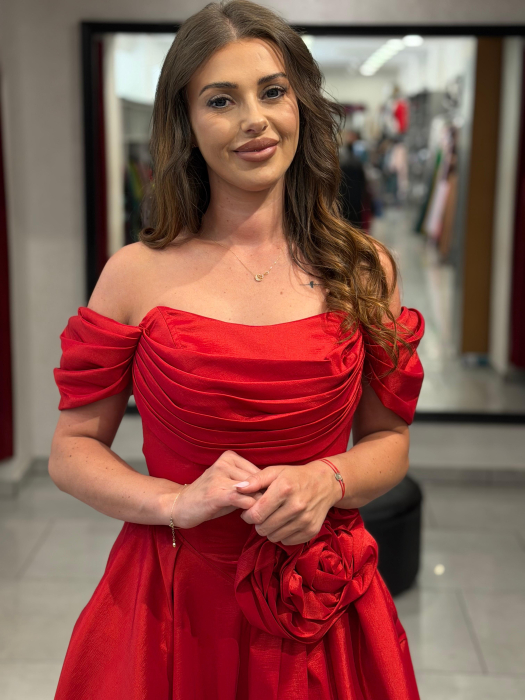 Rochie rosie 4622 [4]
